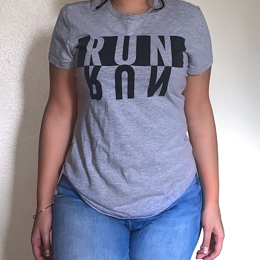 Grey Adidas tee
